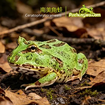 角蛙（南美角蛙，Ceratophrys cranwelli）图鉴配图