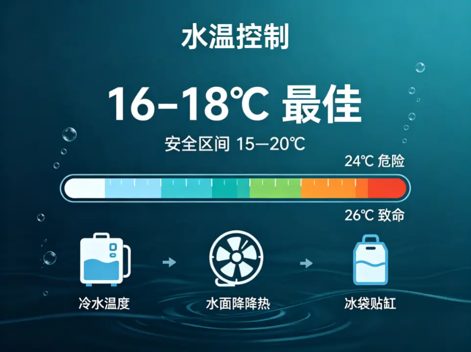 六角恐龙饲养指南：水温控制