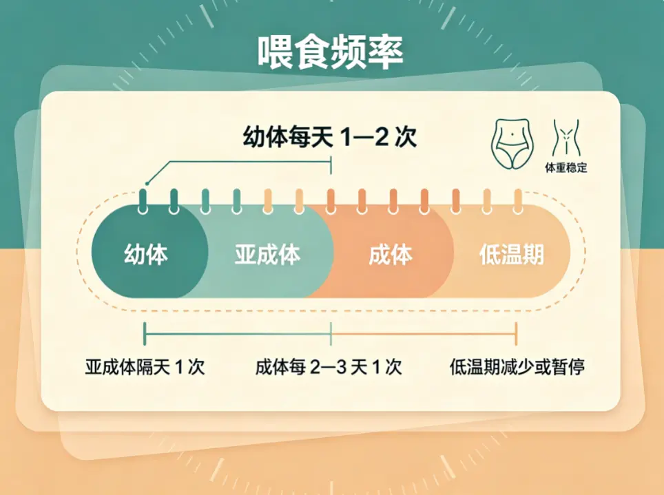 六角恐龙喂食指南：食物与频率