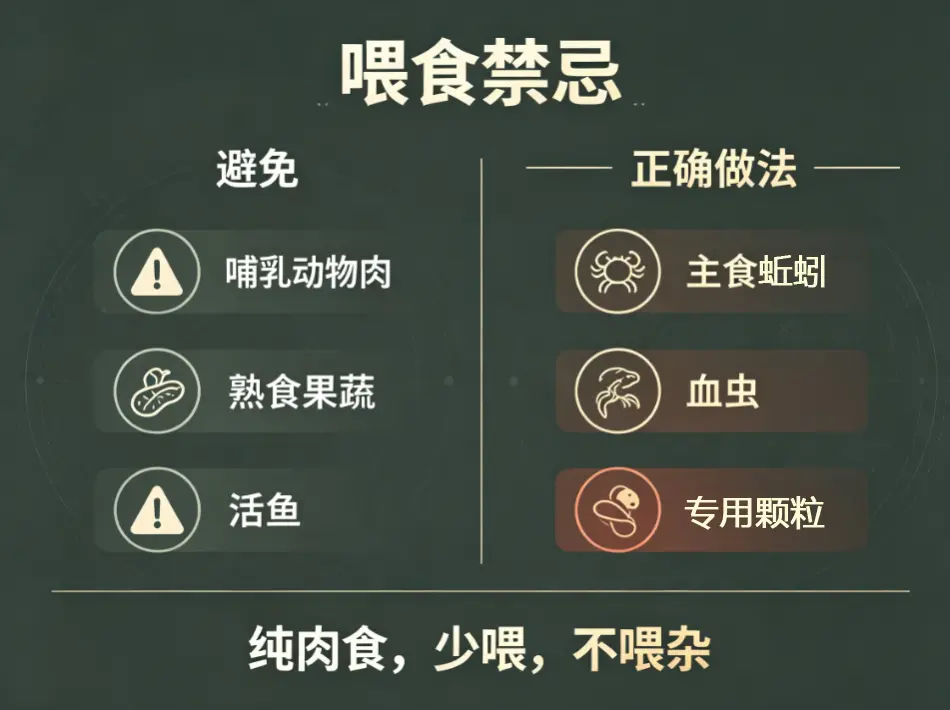 六角恐龙喂食禁忌