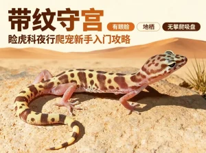 带纹守宫，睑虎科入门守宫攻略