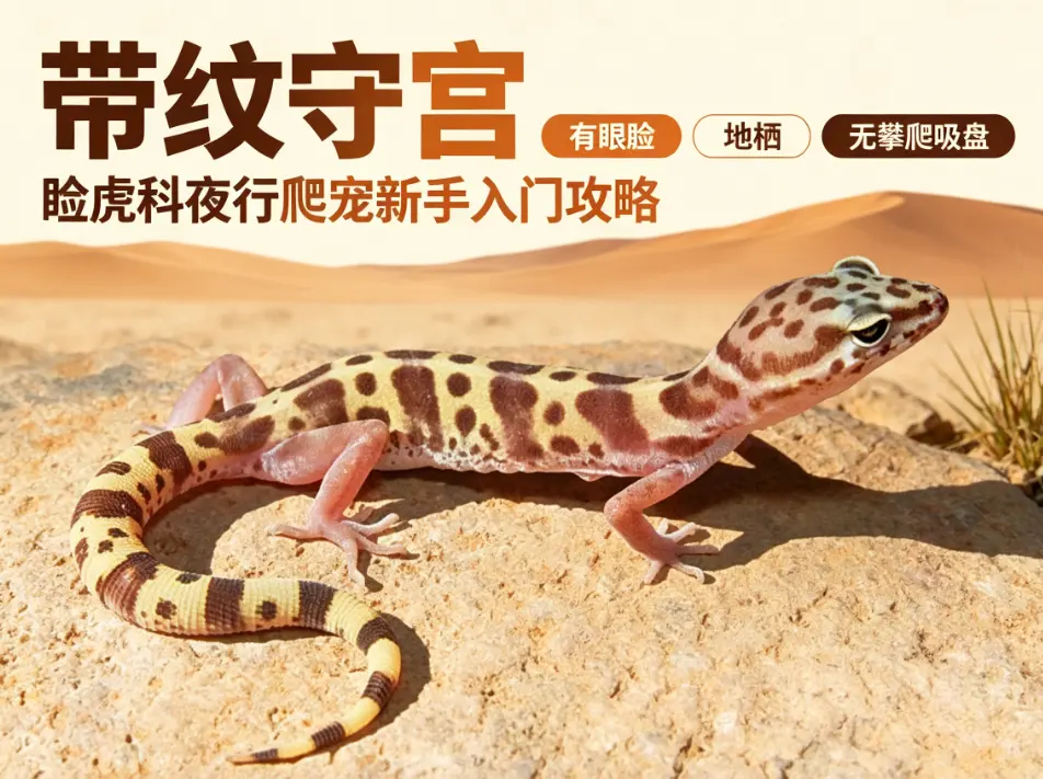 带纹守宫，睑虎科入门守宫攻略