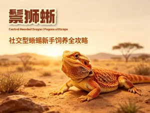 鬃狮蜥，社交型蜥蜴新手饲养全攻略