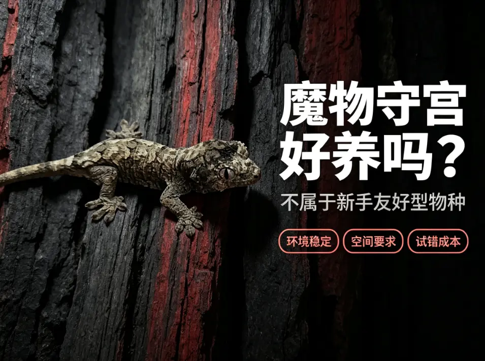 魔物守宫好养吗，不属于新手爬宠