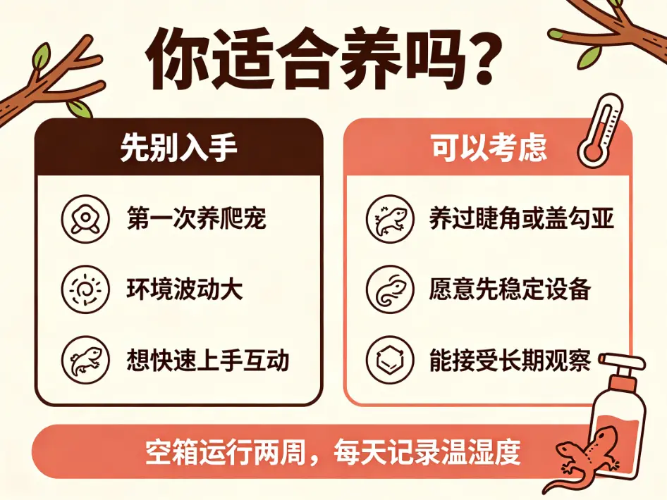 你适合养魔物守宫吗