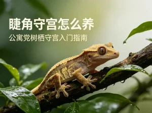 睫角守宫怎么养，新手指南