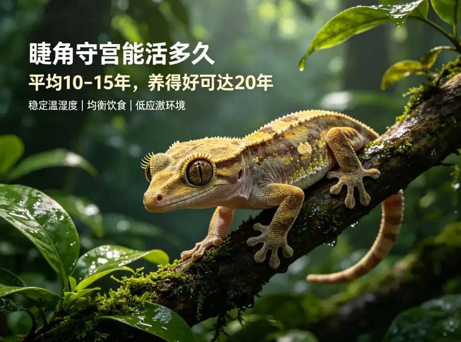 睫角守宫寿命多长？延长寿命的饲养要点