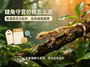 睫角守宫多少钱？火焰小丑等品系价格