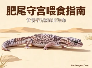 肥尾守宫喂食指南，食谱与钙粉配比详解