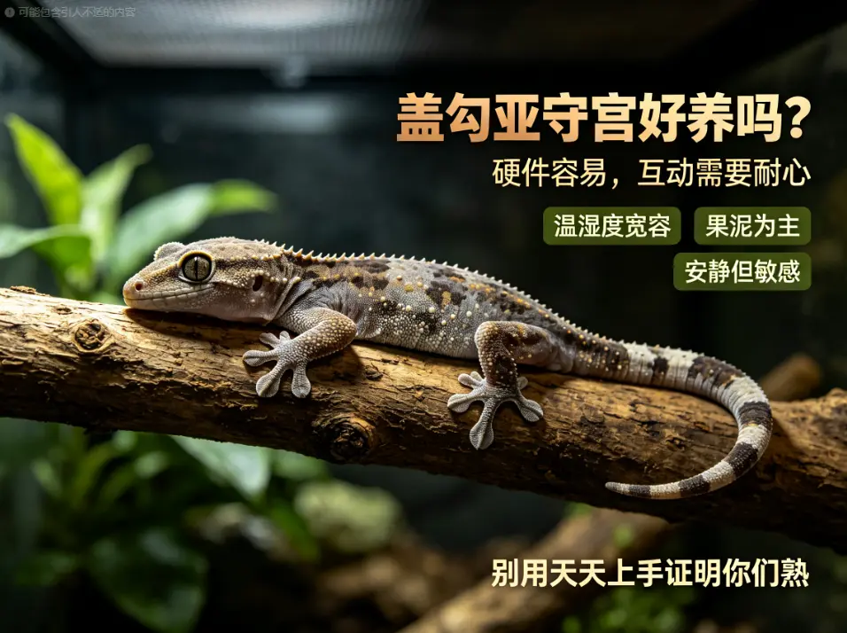 盖勾亚守宫好养吗，互动需要耐心