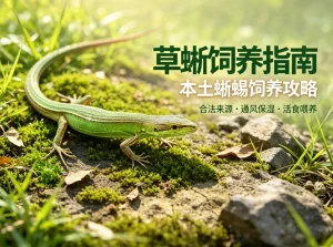 草蜥饲养指南，本土蜥蜴宠物饲养攻略