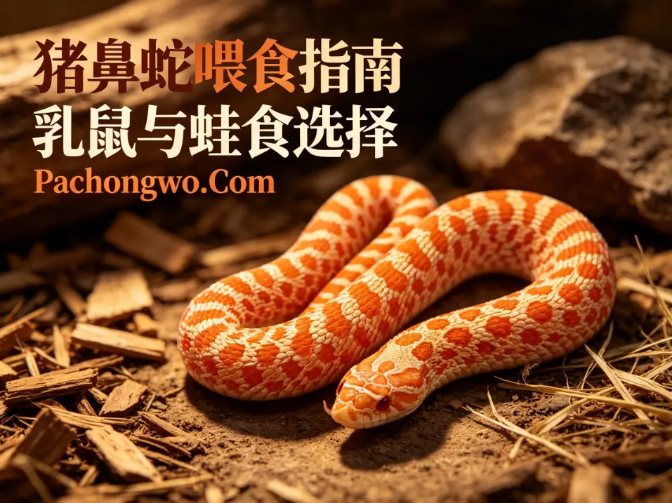 猪鼻蛇喂食指南,乳鼠与蛙食选择