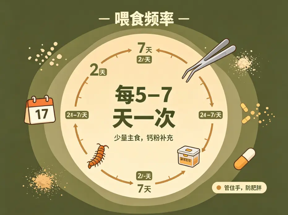 角蛙饲养攻略:喂食与营养