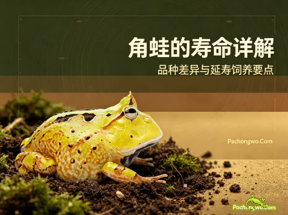 角蛙的寿命详解:品种差异与延寿饲养要点