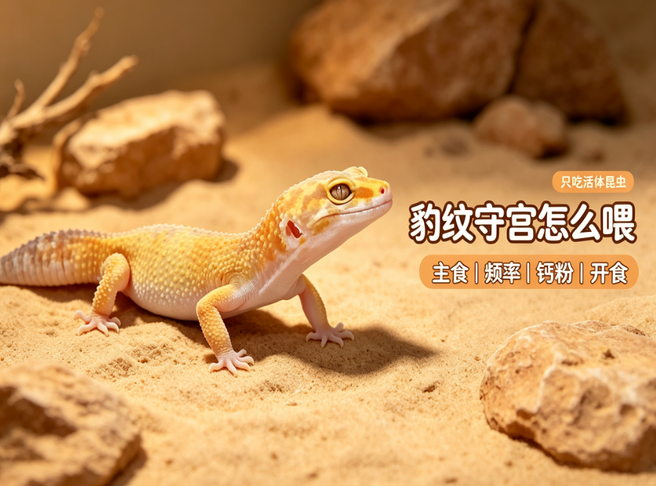 豹纹守宫怎么喂