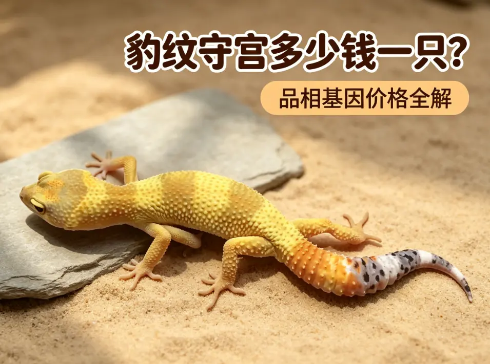豹纹守宫多少钱一只？品相基因价格全解
