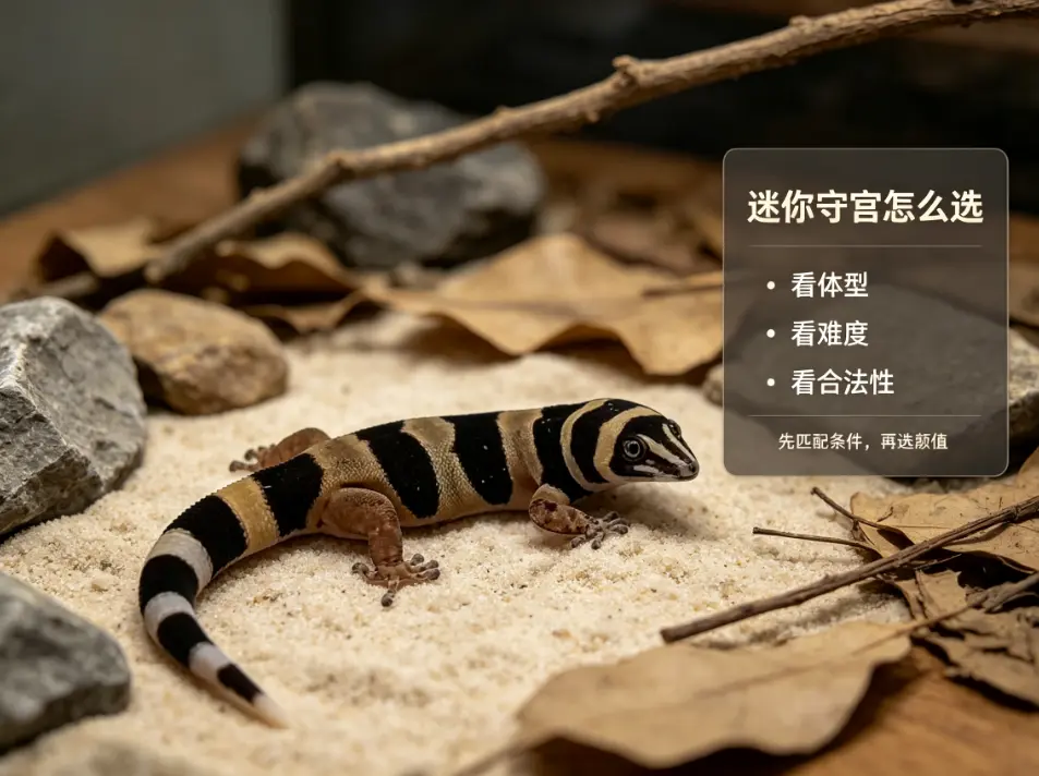 迷你守宫怎么选