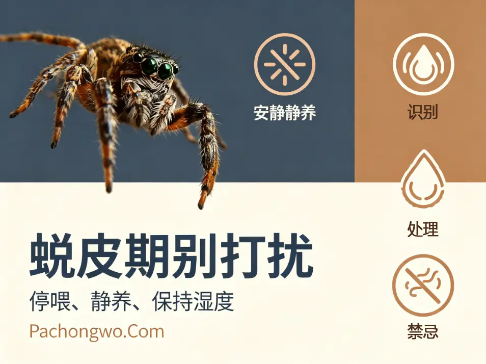 捕鸟蛛饲养指南：蜕皮护理