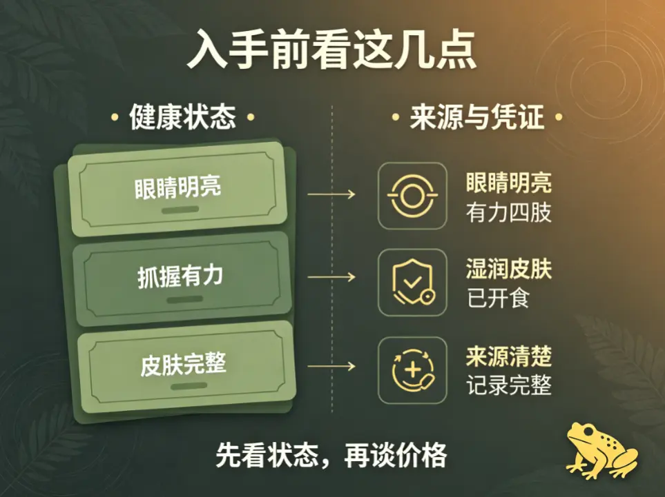 树蛙选购 入手前看这几点