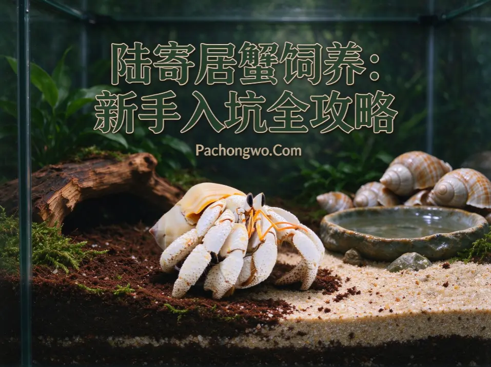 陆寄居蟹饲养:新手入坑全攻略